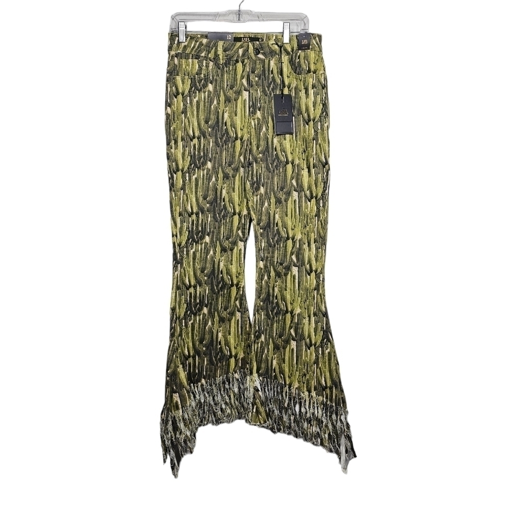 NWT L'n'B Cactus High Rise Flare Jeans